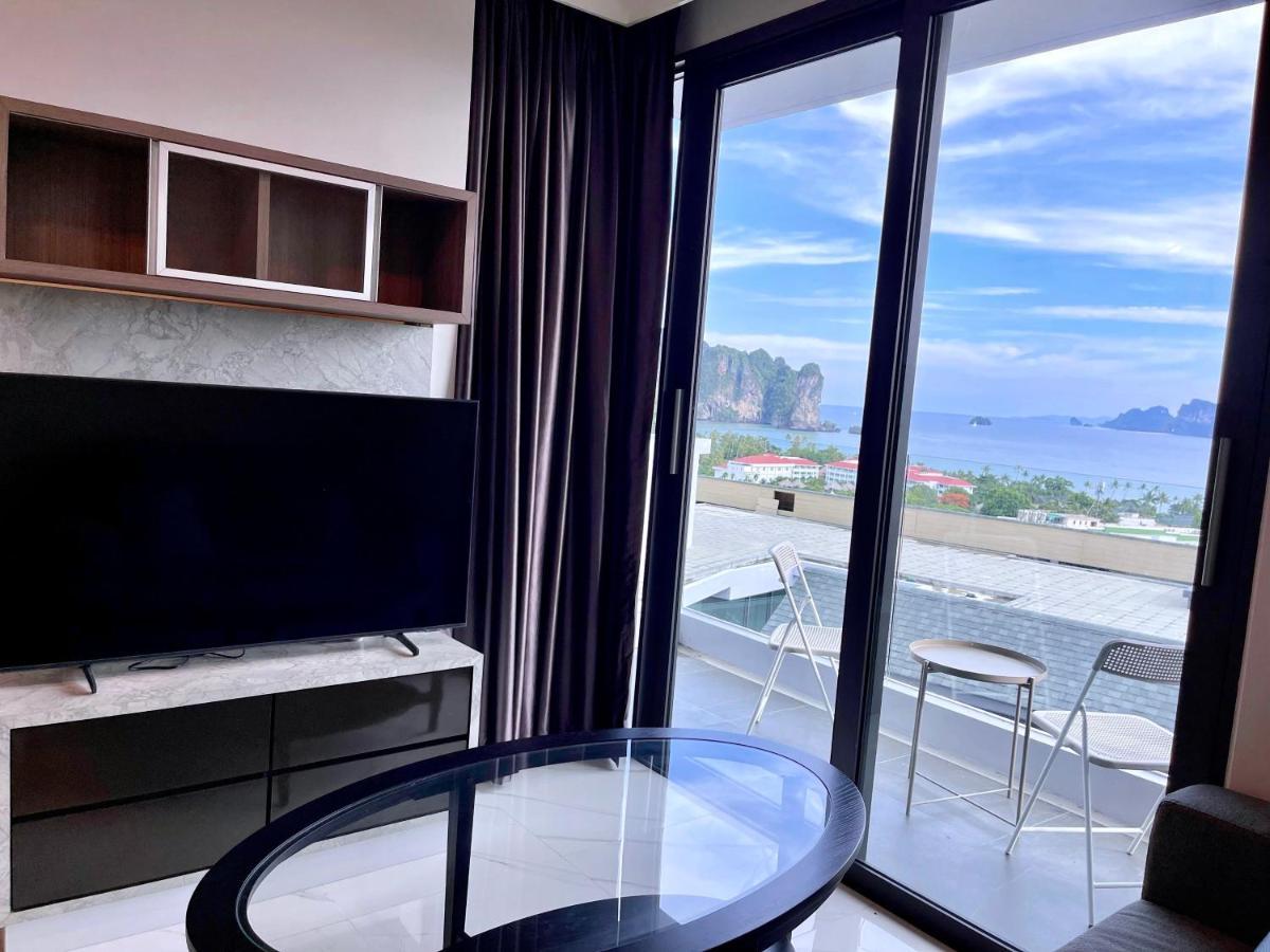 A402-Silk Condo Aonang-Sea View-5 Mins Walk To Beach Ao Nang Luaran gambar