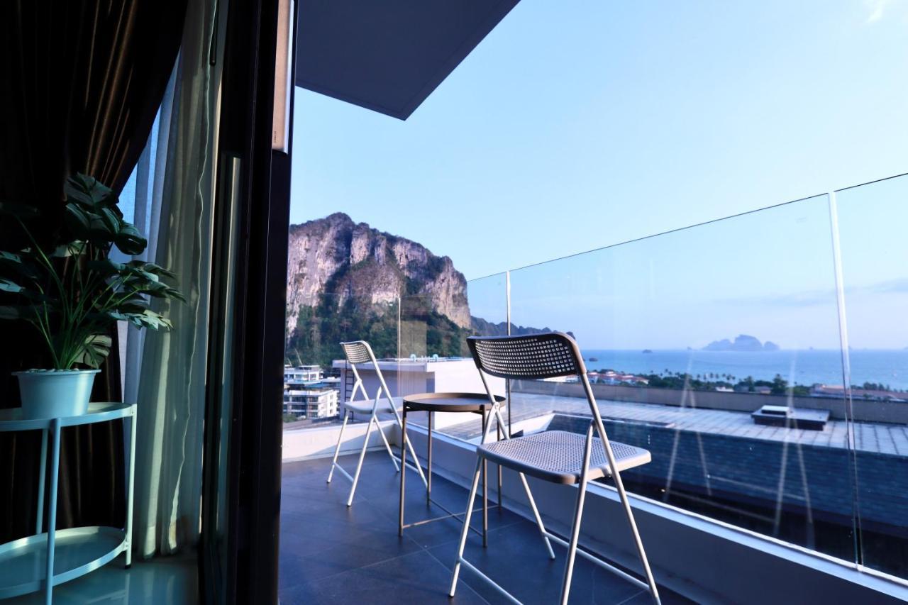 A402-Silk Condo Aonang-Sea View-5 Mins Walk To Beach Ao Nang Luaran gambar