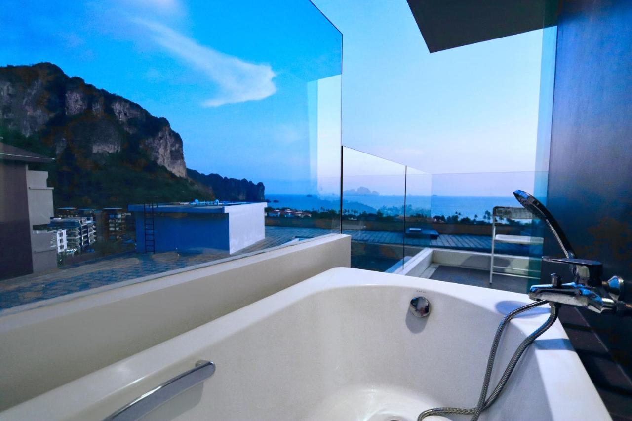 A402-Silk Condo Aonang-Sea View-5 Mins Walk To Beach Ao Nang Luaran gambar