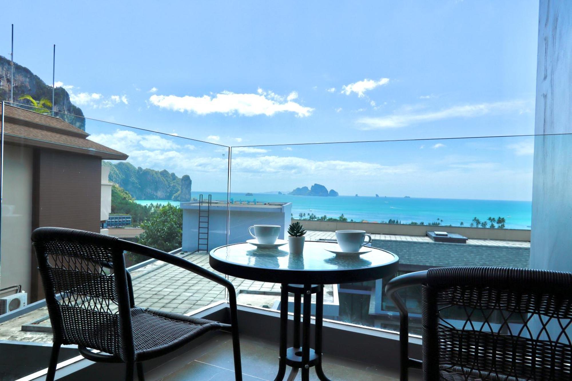 A402-Silk Condo Aonang-Sea View-5 Mins Walk To Beach Ao Nang Luaran gambar